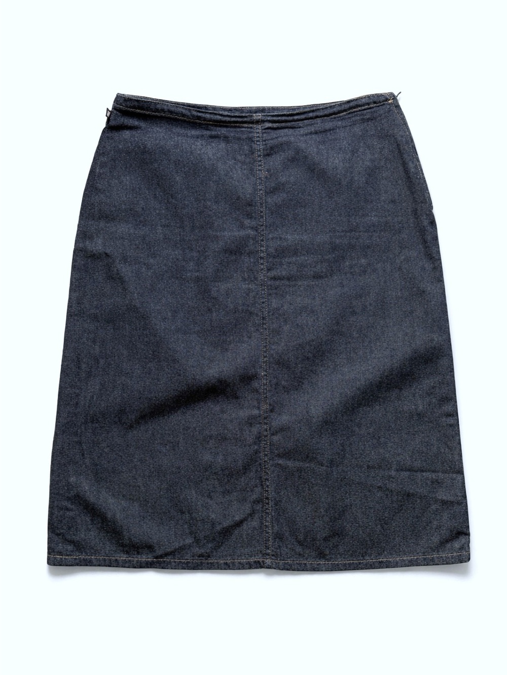 Polo Ralph Lauren The Julia Skirt Midi Dark Wash Size 10 Y2K